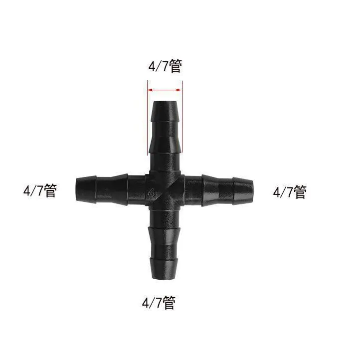 47mm flat top three way micro sprinkler for drip irrigation systems suitable for home gardens farms and public green spaces made