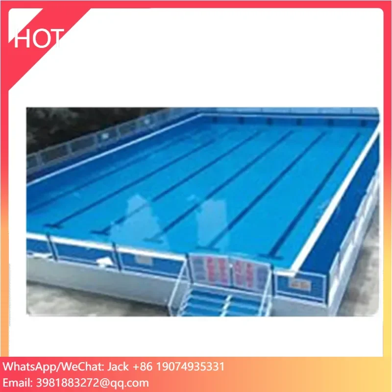 

High quality commercial outdoor amusement custom size steel frame pool swimming pool for sale