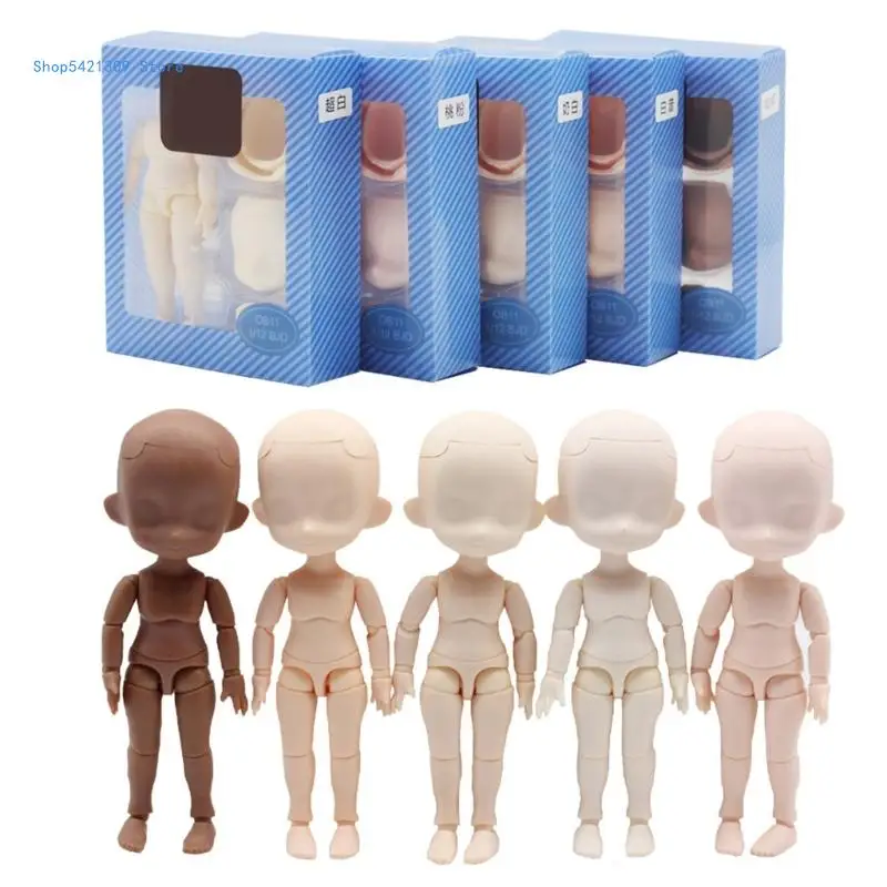 Articulated Sturdy Resin Body Accessory for Craft Supplies Lovely Dolls 12 Points Customizable Toy Figure