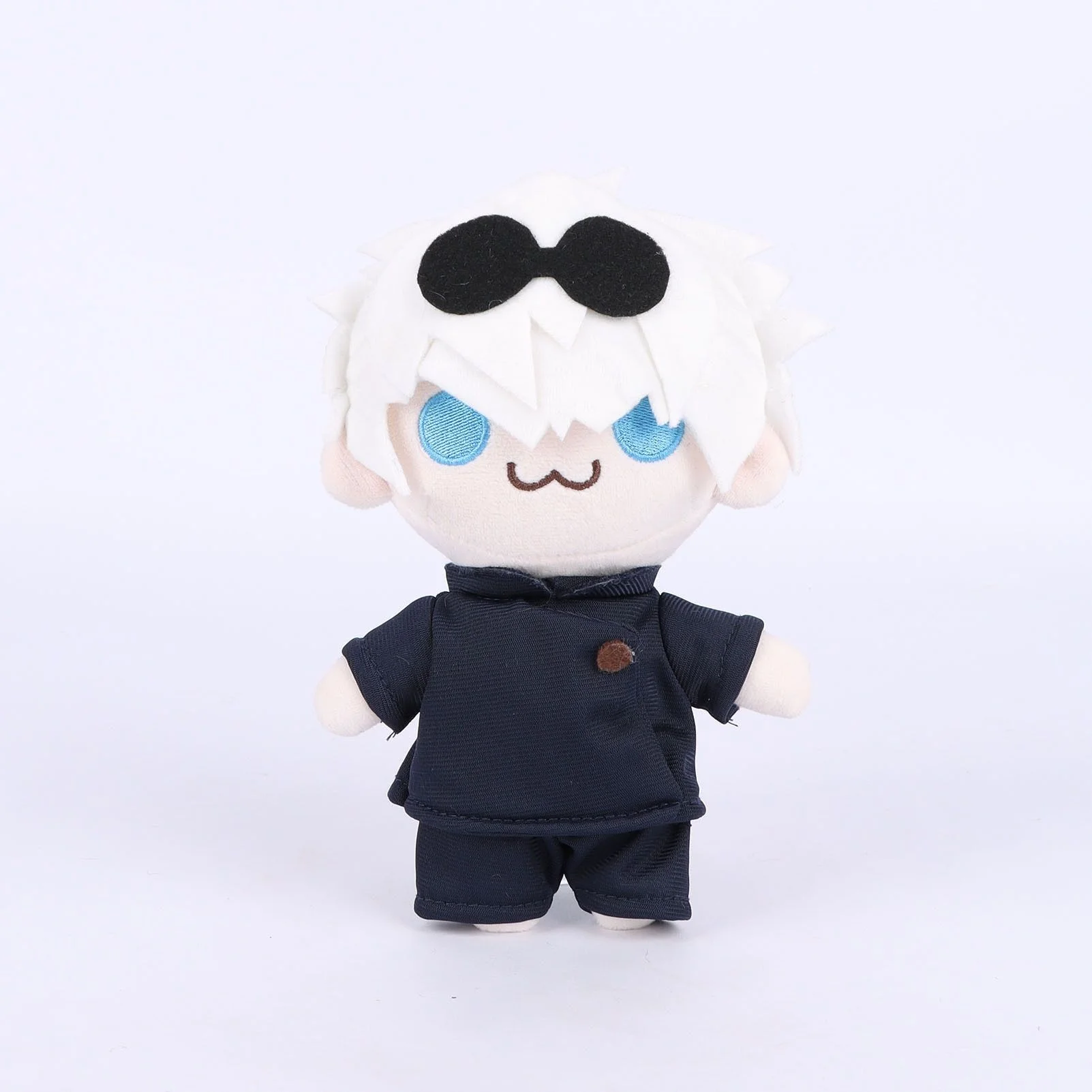 Anime Jujutsu Kaisen Satoru Gojo Geto Suguru Cosplay Brinquedos Recheados para Fãs Bonecas de Algodão Fofas, Lembrança Kawaii Presente de Natal de Halloween