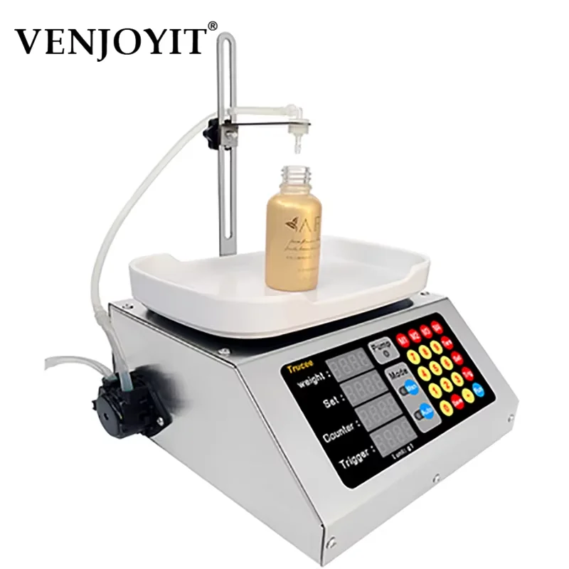 

CSY-M90 Micro filling machine Weighing peristaltic pump liquid quantitative dispensing dosing device 1-30ML