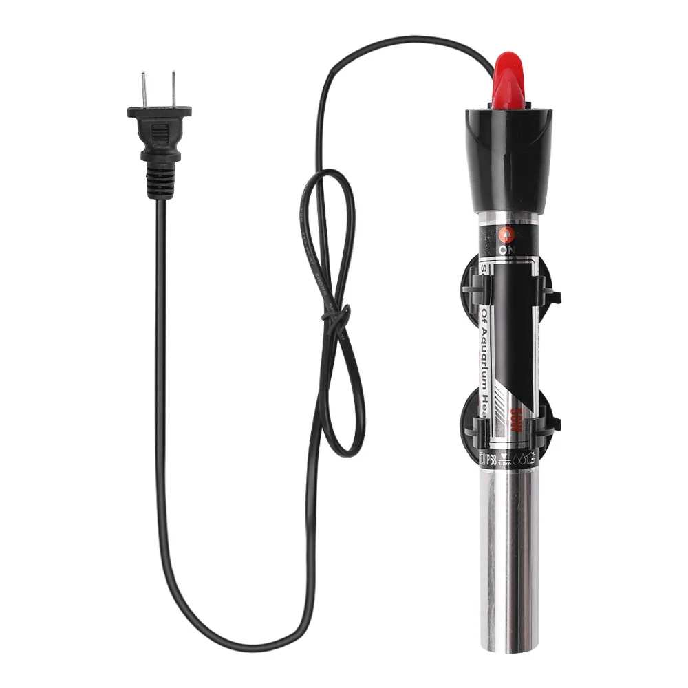 50/100/200/300/500W Aquarium Fish Tank Water Heater Automatic Constant Temperature Heating Rod Power Save For Aquarium Tank