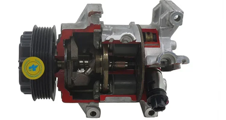 ل Delica Space Gear L400 1.5 2.0 1994-2007 ضاغط التيار المتردد التلقائي AKC201A601 MB946629 MR206800 AKC200A601A #5