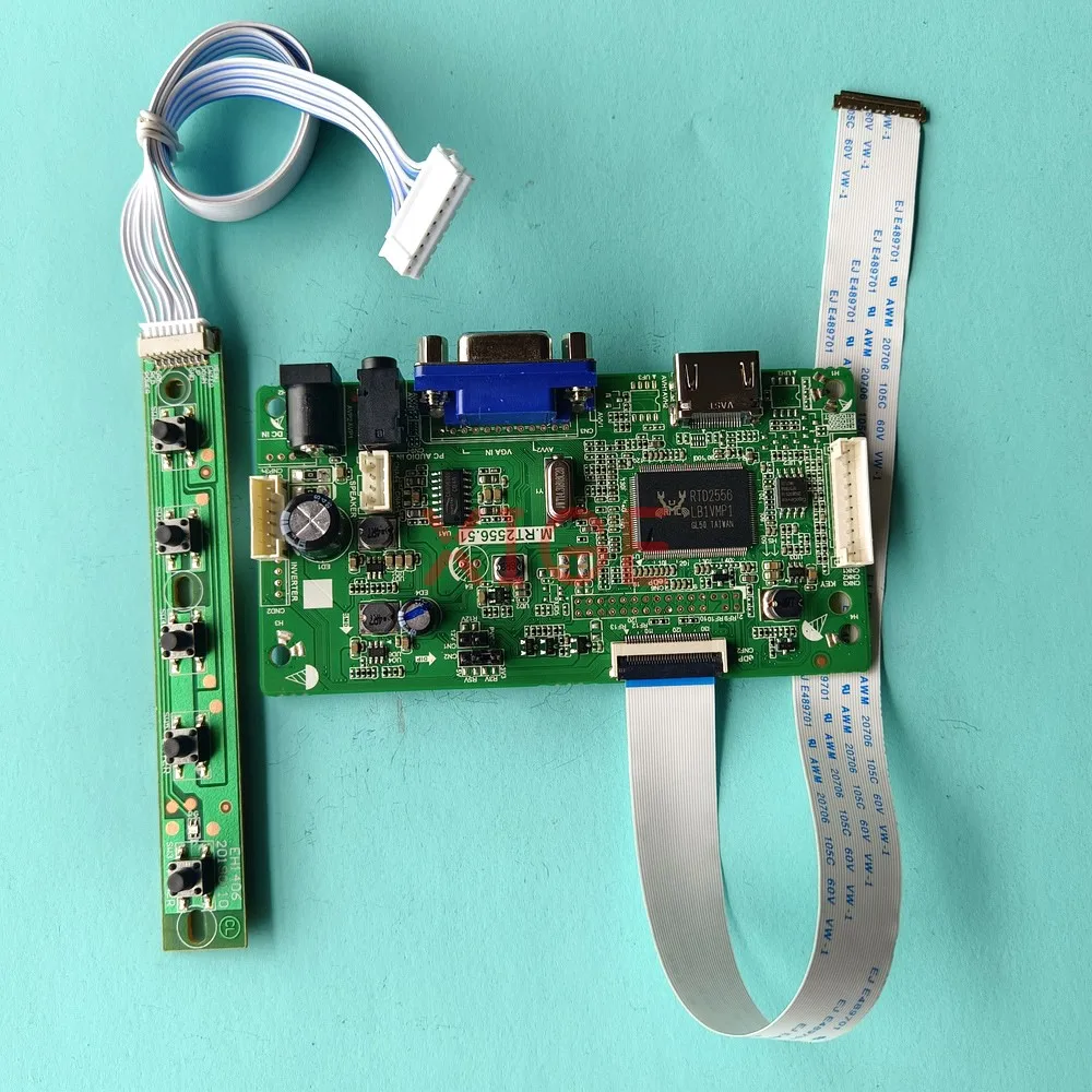 

For LP133WH1-SPB1 LP133WH2-SPA1 30 Pin EDP 1366x768 13.3" HDMI-Compatible Laptop Screen VGA LCD Controller Driver Board DIY Kit