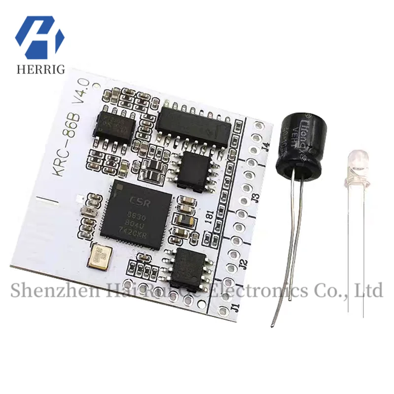 

Bluetooth 4.1 Stereo Audio Receiver Module / Wireless Speaker Amplifier Modification DIY Module KRC-86B