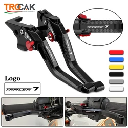 For YAMAHA Tracer 7 2021-2023 tracer 700 2016-2022 Motorcycle Short CNC Adjustable Brake Clutch Levers Tracer700 TRACER7