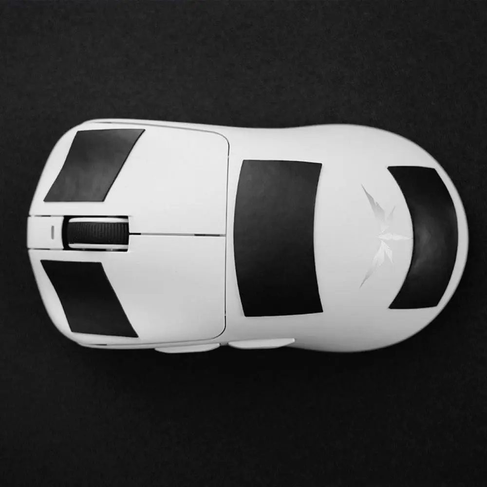 Pegatina absorbente de sudor de ratón Multicolor, pegatina antideslizante de ratón de forma mixta DIY, pegatina de ratón Universal ultrafina resistente al desgaste