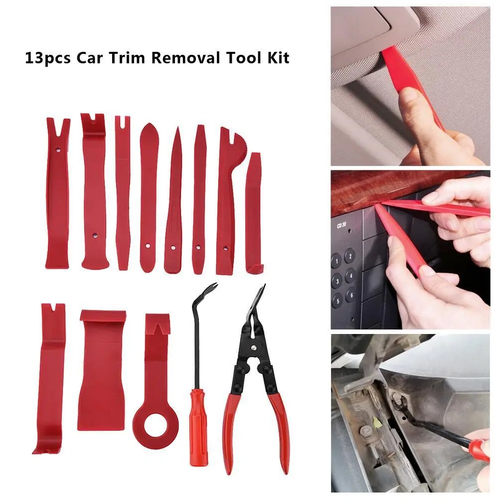 Trim Removal Pry Disassembly Tool Interior Door Clip Panel Trim Dashboard Removal Tool Kit Auto Car Opening Repair Tool Set