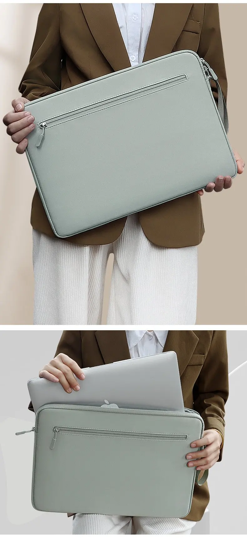 Business-Laptop-Hülle 13,3-15,4 Zoll Oxford-Stoff Schutzhülle für Notebook MacBook – Detail 13