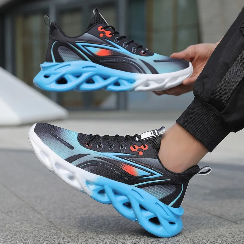 

YRZL Mens Sneakers Women Running Shoes Men Sports Sneaker Breathable Comfortable Athletic Shoes Men's Jogging Training Sneakers
