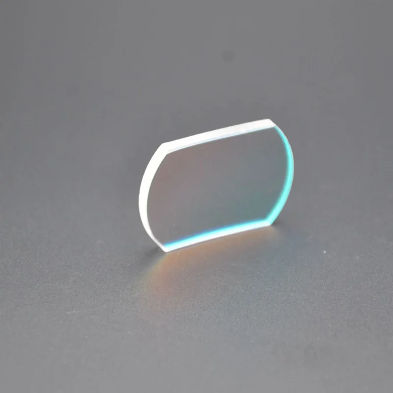 special shaped spectra reflection cutting lens 34 mm width 24 mm 274 mm length optical instrument mirror scope 01