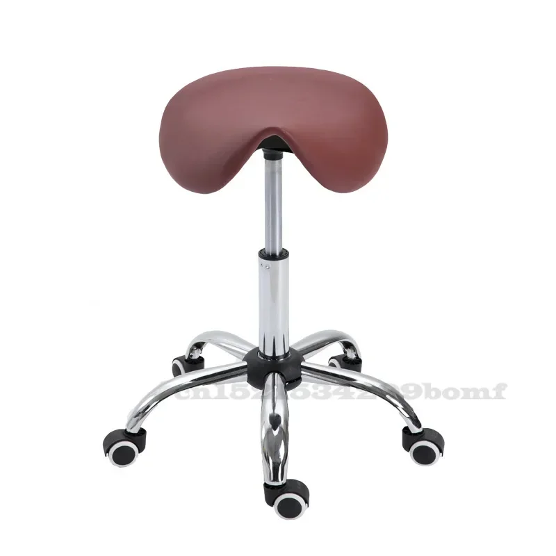 

Rotating Lifting Saddle Chair,Ergonomic Beauty Salon Stool,Nail Shop Technician Seat-Comfortable and Versatile for Professionals