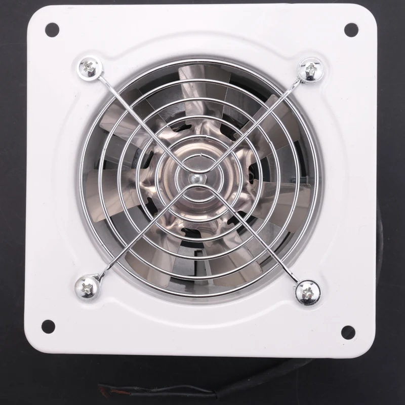 HOT-4นิ้วพัดลมอินไลน์ Air Ventilator ท่อโลหะระบายอากาศไอเสียพัดลม Extractor ห้องน้ำพัดลมพัดลม