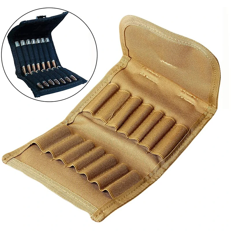 Outdoor hunting accessories 14 round foldable ammunition bag Molar rifle ammunition bag ammunition bag