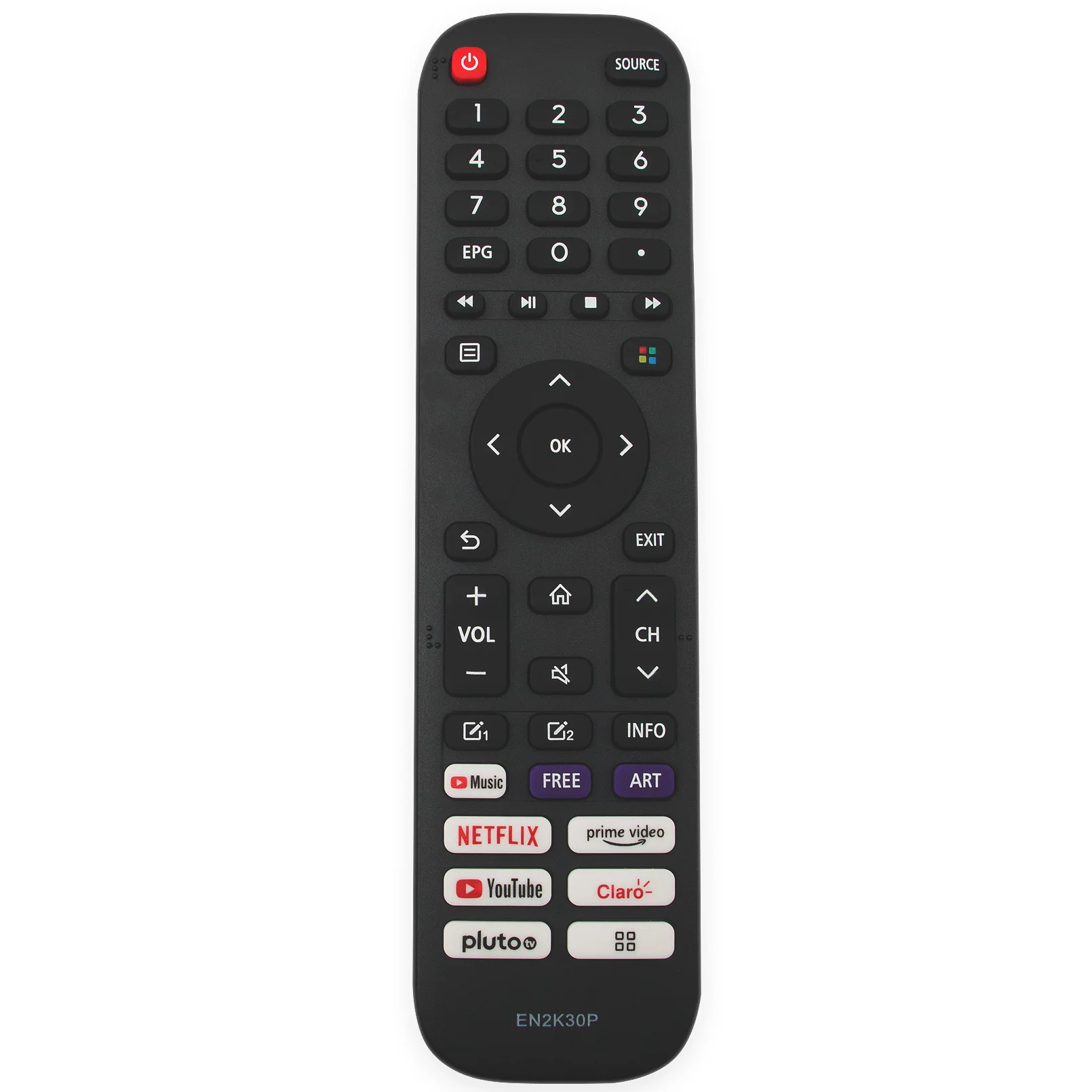 New EN2K30P Replaced Remote Control Compatible Fit For Hisense TV 55H6G 55H77G