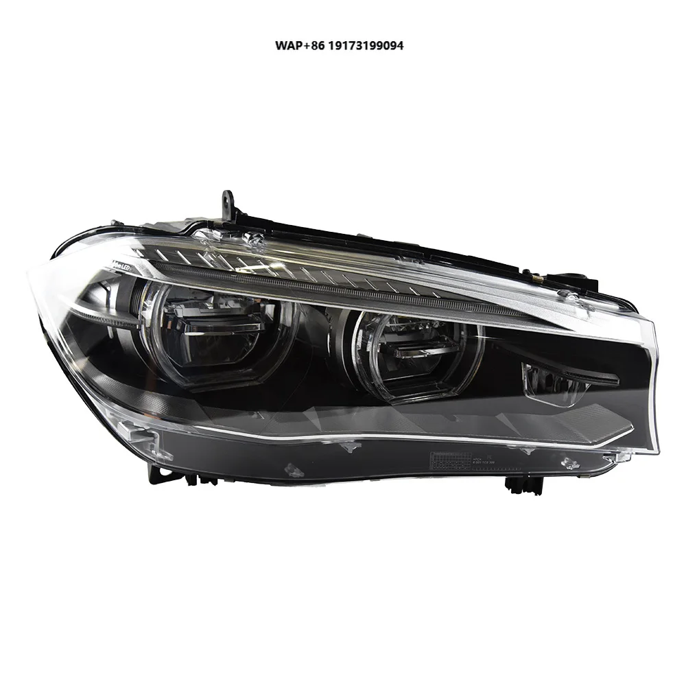 

Автомобильные фары для BMW X5 F15 2013-2019, X6 F16: Комплект светодиодных фар в сборе, обновление, оригинальный дизайн AKD, инструменты и аксессуары для рестайлинга