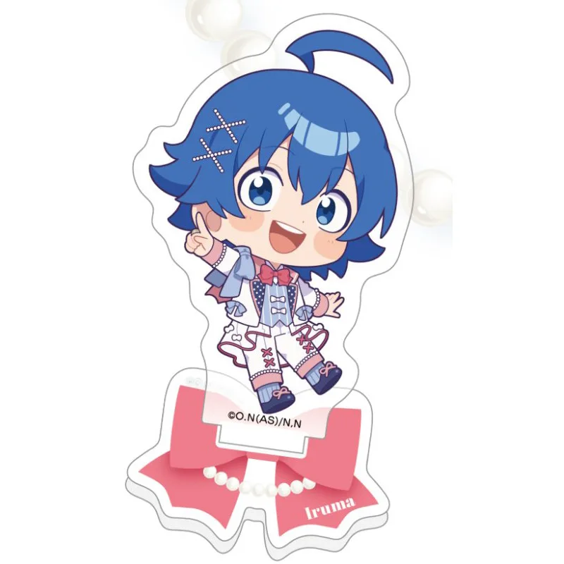 hier is het! Iruma-kun C107 Ver. Acg-standaard met bord Suzuki Iruma Figuur Acrylstandaard Clara Staande plaat Opera Speelgoedjongen