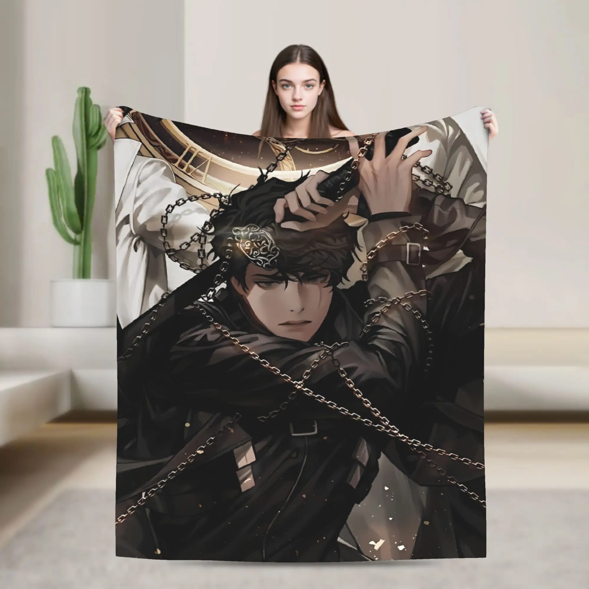 Novel Omniscient Reader Viewpoint Flannel Blanket  Super Soft Throw Blanket for Living Room Bedspread Sofa Bed Cover