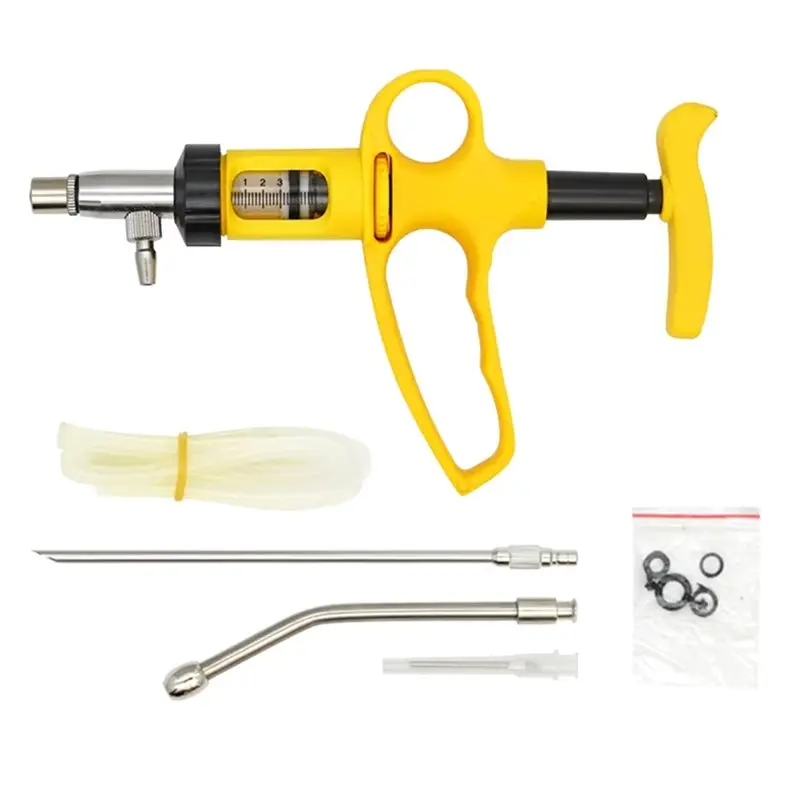 

Ветеринарный инъектор-инфузор Premium 5 мл для животных, устройство для непрерывной инъекции птице, полный комплект аксессуаров