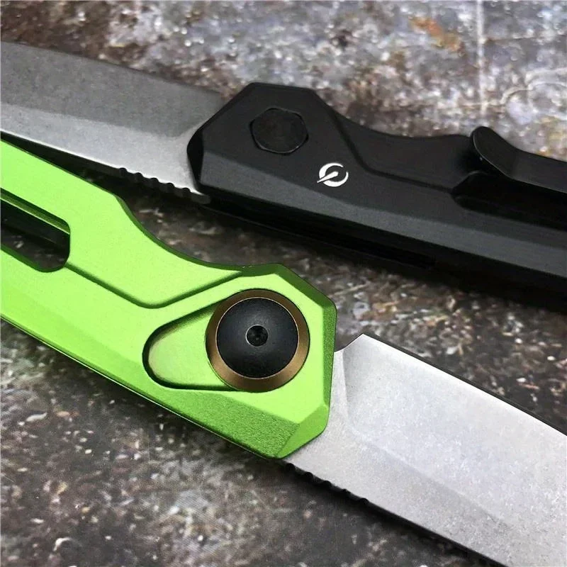 في الهواء الطلق KS 7550 جيب سكين للفرد T6 الطيران سبائك الألومنيوم مقبض EDC التخييم الصيد المحمولة أدوات متعددة الوظائف السكاكين
