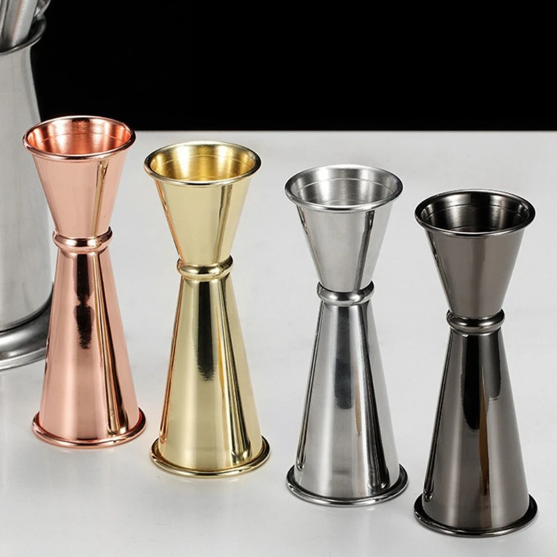 Cocktail Bar Jigger Stainless Steel Japanese Design Jigger Double Spirit Measuring Cup For Home Bar Party Bar Accessories Club