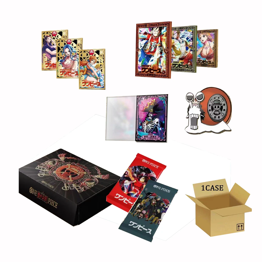 

Wholesale One Piece Collection Cards Case DeKa Cultural New World Texture Card Dazzle Card Classic Anime Perimeter Card Kids Toy