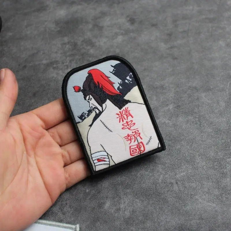 Tie Ma parche táctico bordado insignia de brazo Zhong Gong - imagen 4