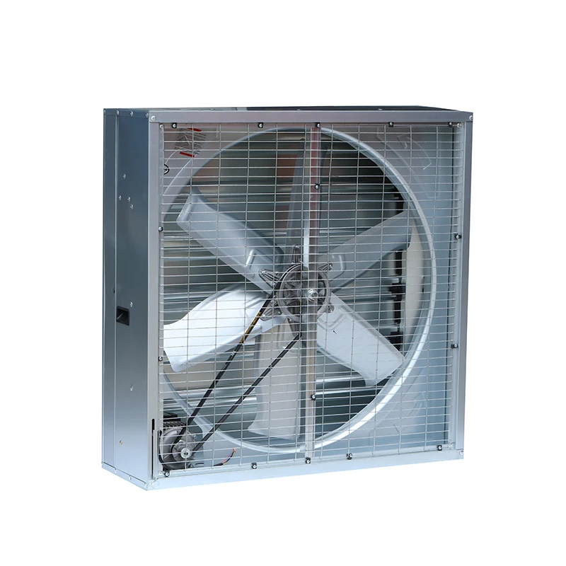 Industrial Heavy Duty Wall Mounted Galvanized Ventilation Exhaust Fan for Barn Poultry Farm Box Fan