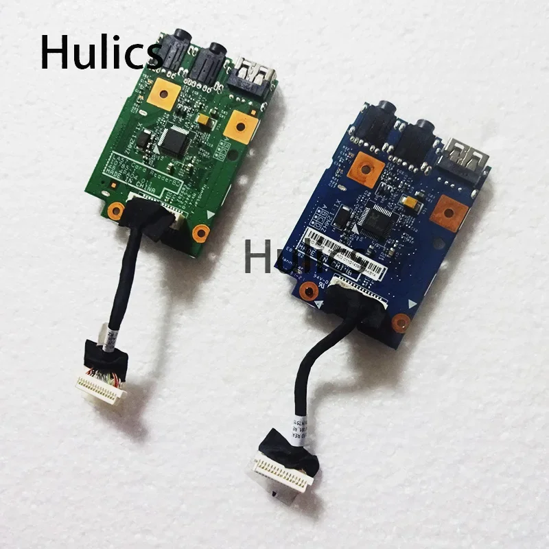Hulics Used USB Audio Board With Cable For Lenovo V570 B570 B570E B575 Z570 Z575 LB575 Card Reader 48.4PA04.01 55.4PN02.001