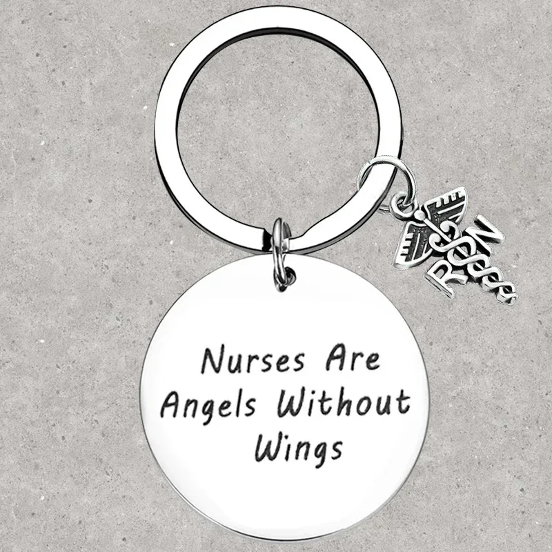 

Hot Nurse Graduation Keychain Registered Nurse Student Future Nurse Gift Key Rings Nursing Student Graduation Encouragement Gift