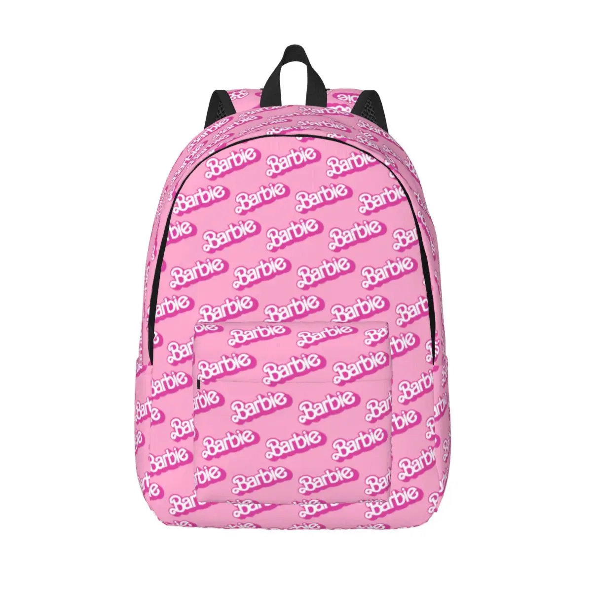 

Custom Barbie Logo Laptop Backpack Women Men Fashion Bookbag for School College Student Disney Bags