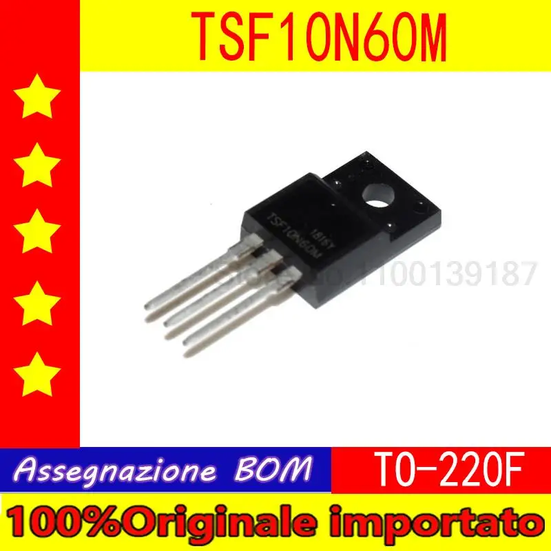 10pcs/lot TSF10N60M 10N60 10A 600V TSF12N60M 12N60 12A 600V TO-220F TSP8N60M 8A 600V TO-220 transistor