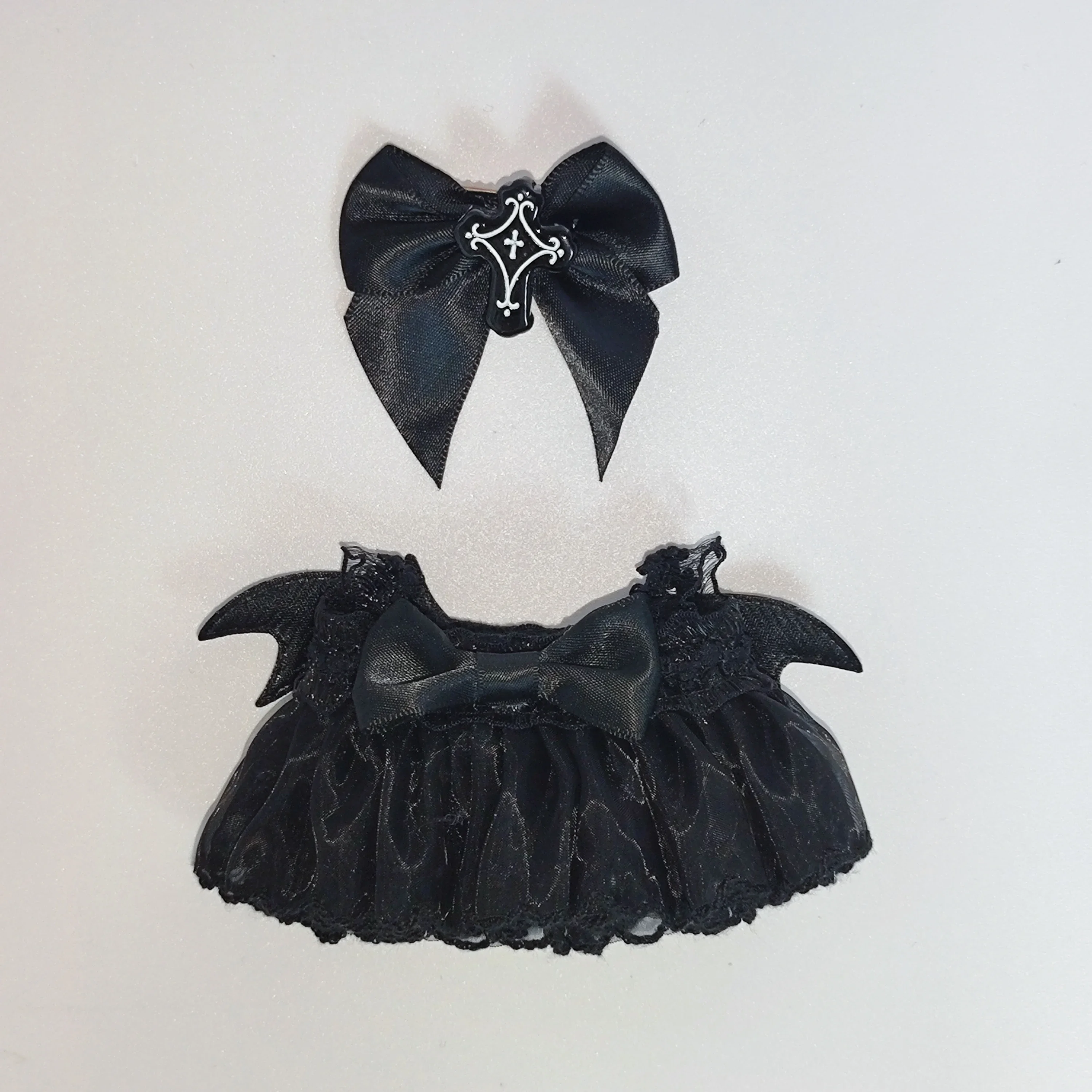 ملابس لدمية لابوبو اللطيفة الصغيرة القطيفة ملابس كاواي كاردكابتور ساكورا ستايل دمى المعبود