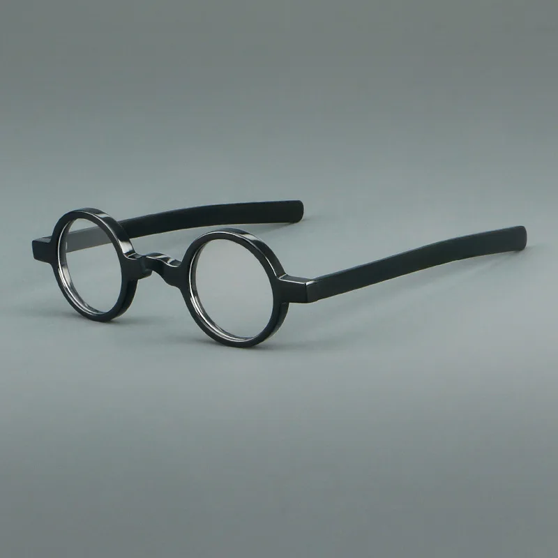 

Retro Round Frame Glasses for Women Optical Prescription Custom Eyewear Acetate Men Myopia Reading Vintage Eyeglasses PES-18A
