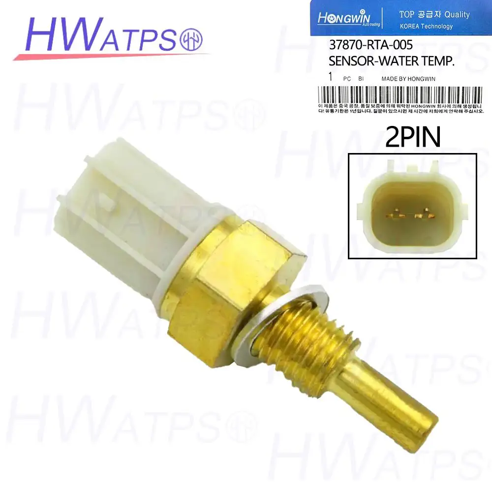 

37870-RTA-005 Датчик температуры охлаждающей жидкости 37870 RTA 005 для Honda Accord Civic CRV Fit Jazz Pilot Odyssey V6 3.5L 2005-2015