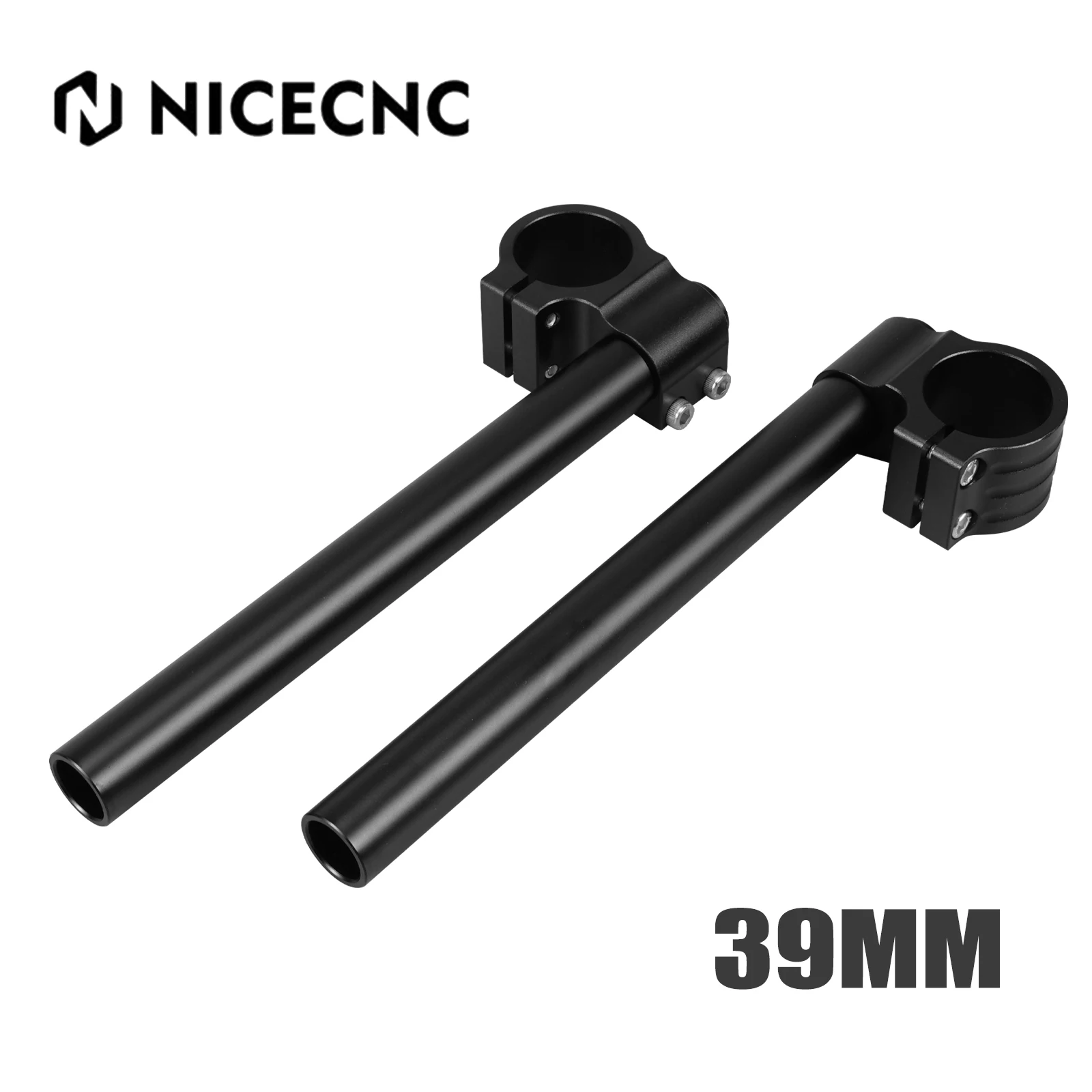 

39MM Motorcycle Clip Ons Handlebars For Harley Sportster 883 1200 XR 1200 Dyna Super Glide FXR Fat Bob Low Rider SWITCHBACK