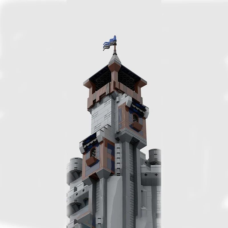 1772 قطعة تخصيص قلعة القرون الوسطى اللبنات نموذج DIY بها بنفسك تجميعها لعبة للأطفال التعليمية مهرجان مفاجأة هدايا عيد الميلاد