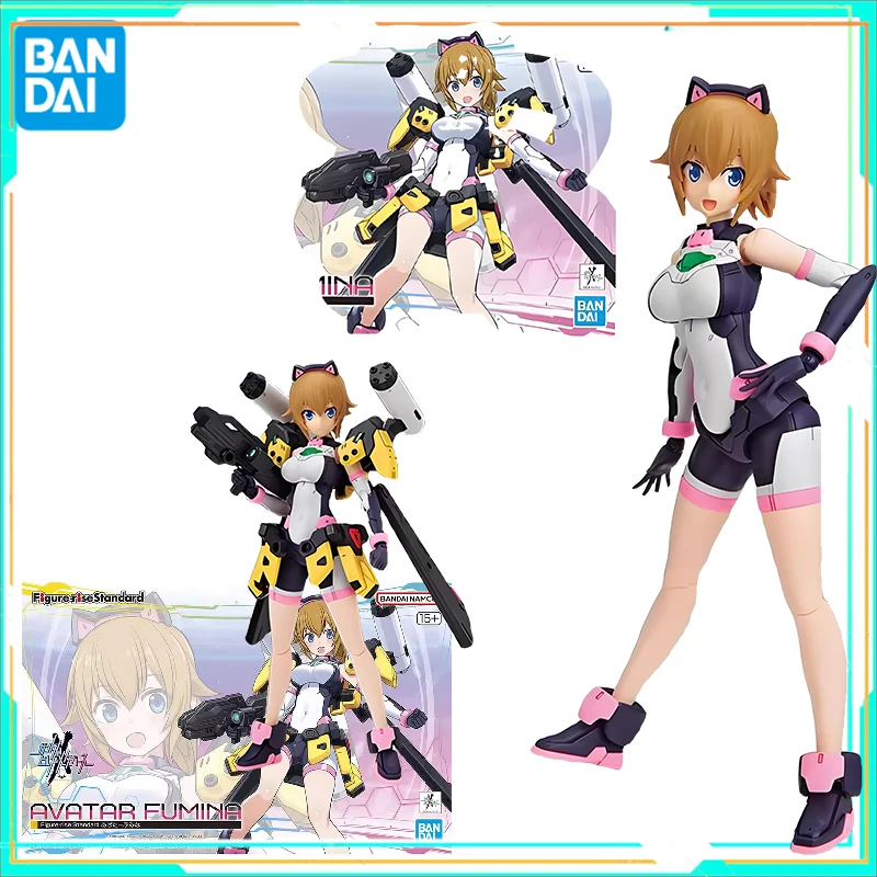 

Bandai натуральная FIGURE-RISE AVATAR-FUMINA аниме фигурки игрушки для мальчиков/девочек/детей/рождественский подарок Коллекционная модель Orn