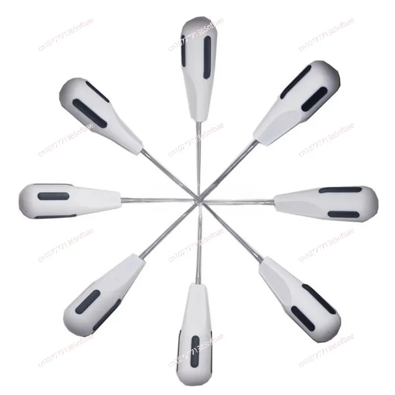 Dental Extraction Kit - Minimally Invasive Tooth Forceps Set, 8-Piece Oral Surgery Tools with Elevators & Luxators