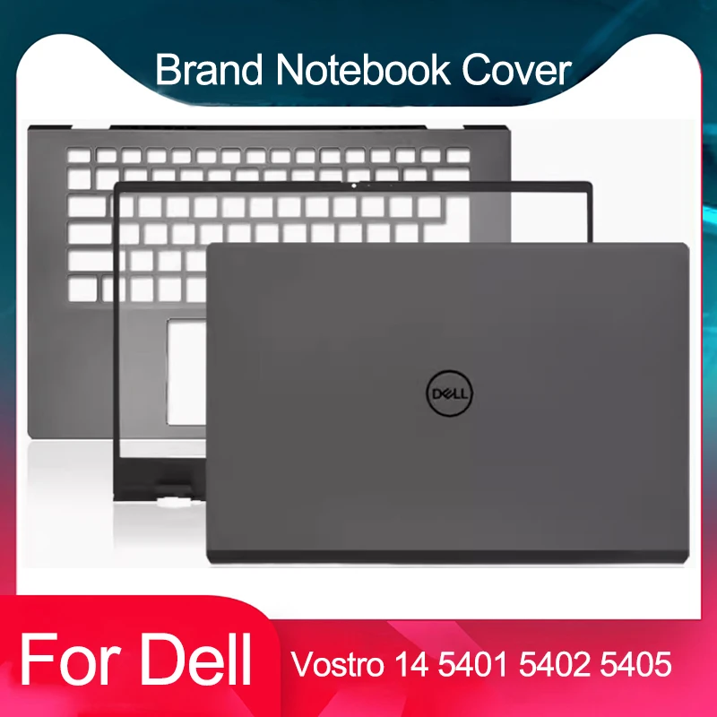 

Новинка для ноутбука Dell Vostro 14, V5401, V5402, V5405, 5401, 5402, задняя крышка ЖК-дисплея, передняя панель, петли, Упор для рук, верхняя искусственная кожа, 02H8GP, 0RJ4V9, серый