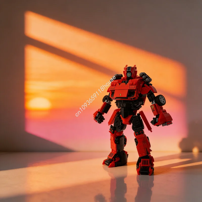 

658pcs MOC Thrash Model Building Blocks Construction Creative DIY Christmas Gifts Education Brick Kids Birthday Toy Idea