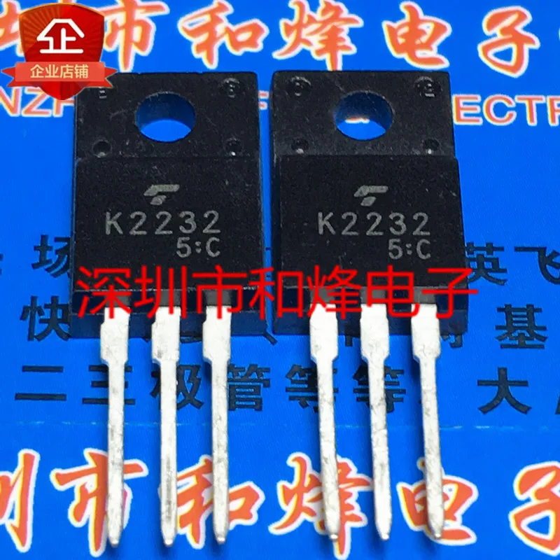 5PCS-10PCS K2232 2SK2232  TO-220F 60V 25A  On Stock  New And Origjnal