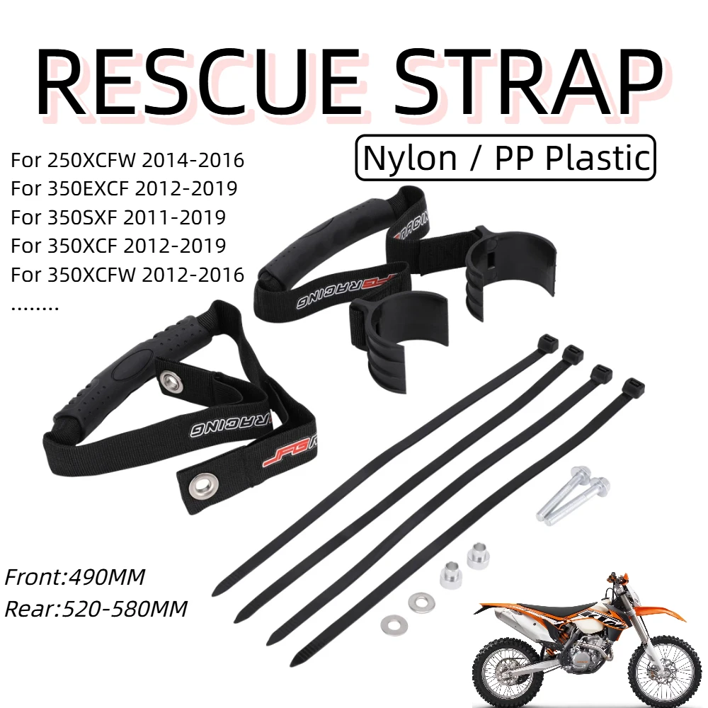 

Новый гоночный передний и задний спасательный ремень, поводок для мотоцикла KTM 250 350 400 450 500 XCF XCW XCFW SXF EXCF EXC SMR