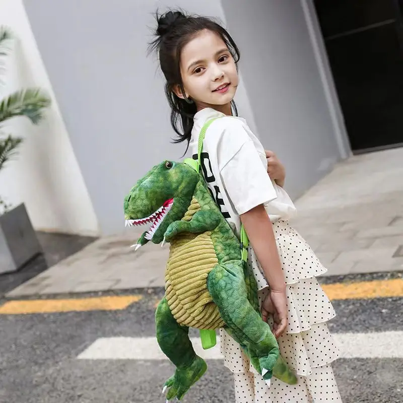 Cute Multi-functional Dinosaur Appearance Backpack, A Dinosaur Plush Toy That Children Love