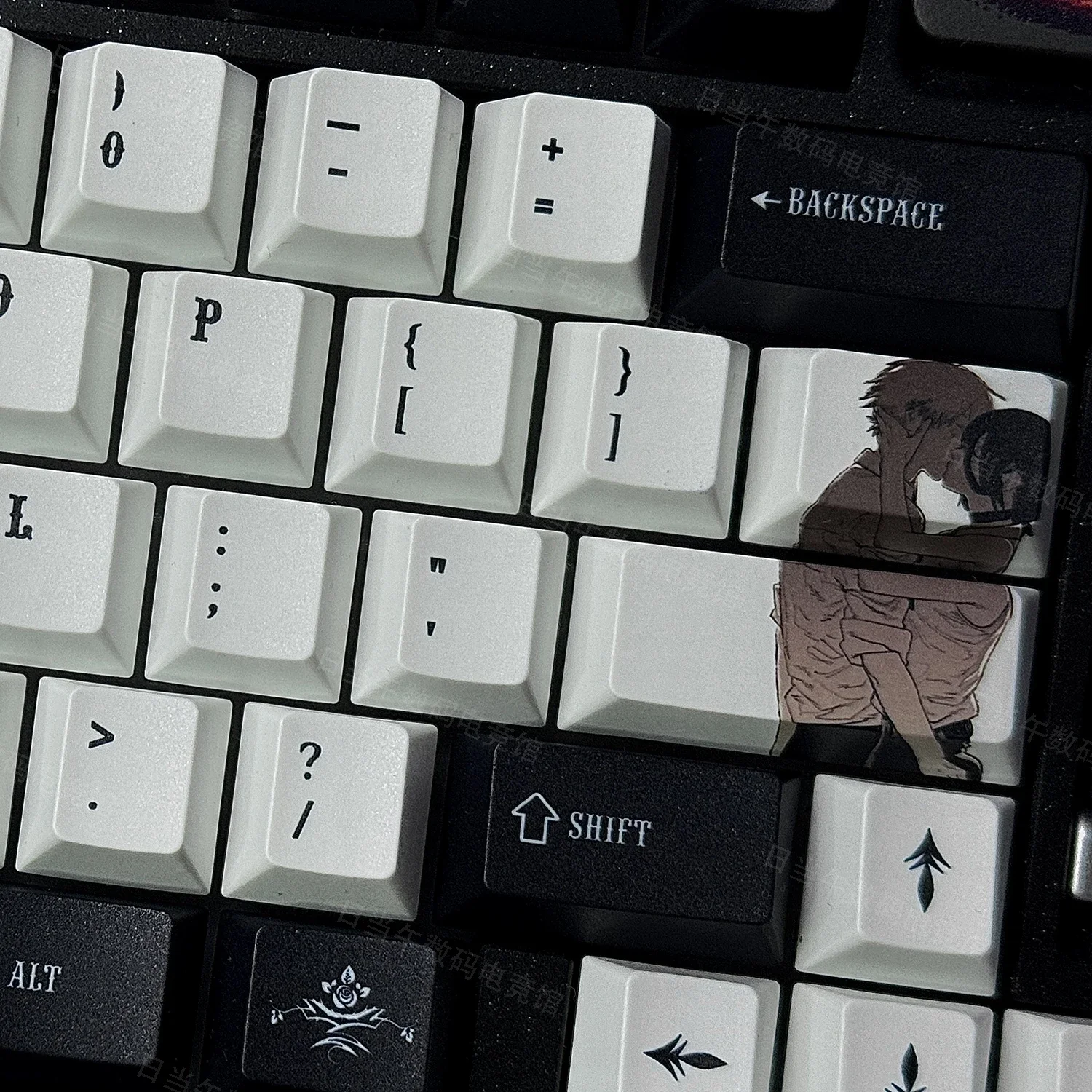 

Two-dimensional original keycap PBT five-sided sublimation mechanical keyboard customization full set