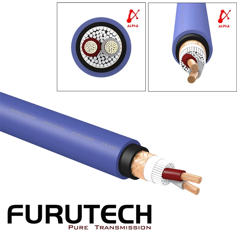 furutech a22 OCC kabel audio hifi RCA 2 do 2