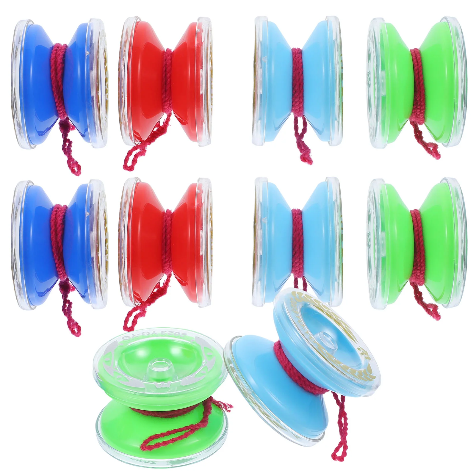 10 Pcs Yo for Kids Beginner Toy Yo-yo Mini Toys Educational Portable Yoyo Child