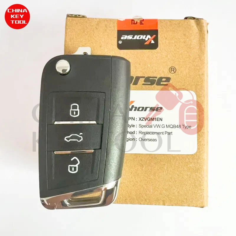 1PCS Xhorse XZVGM1EN MQB48 Special PCB Board 3 Buttons Exclusively for VW Model With Key Shell