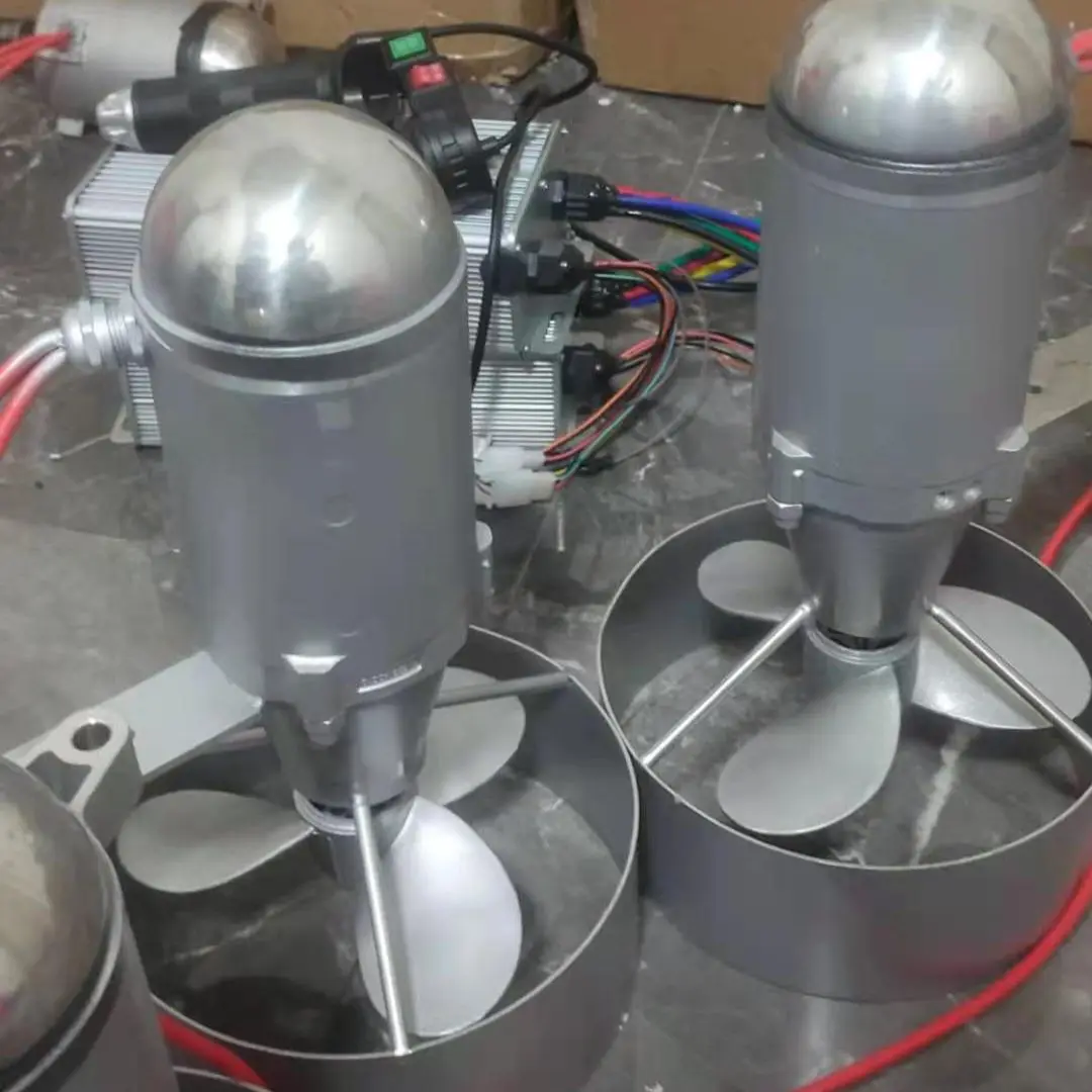 Brushless Underwater Propeller Add Remote Control Module For Forward Or Reverse Propeller