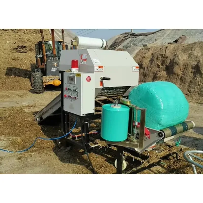 Straw Corn Hay Bale Packaging Machine